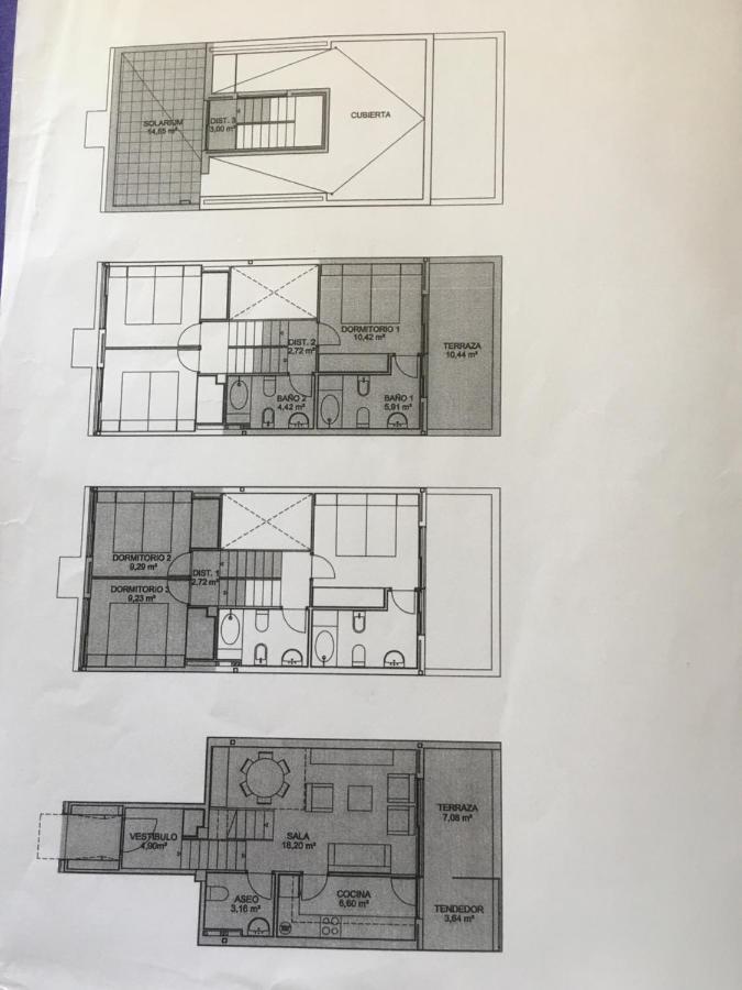 Casa Carlos Duplex Apartment Valle Del Este 维拉 外观 照片